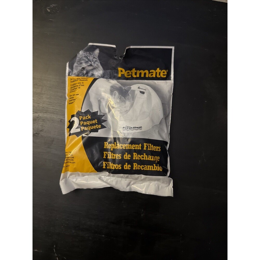 4 Petmate 2-Packs of FreshFlow Fountain Filters